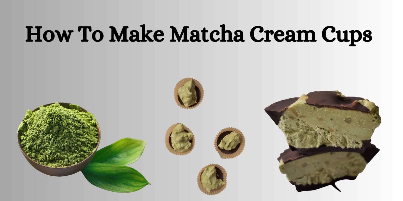 How To Make Matcha Cream Cups