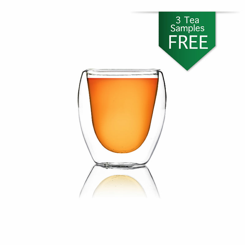 Double-Walled Round Tea Cup