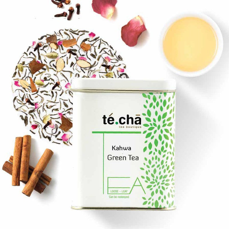 Kashmiri Kahwa green tea 