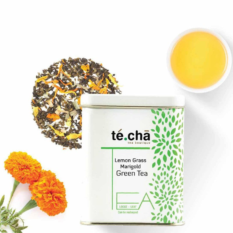 Lemon Grass Marigold Green Tea