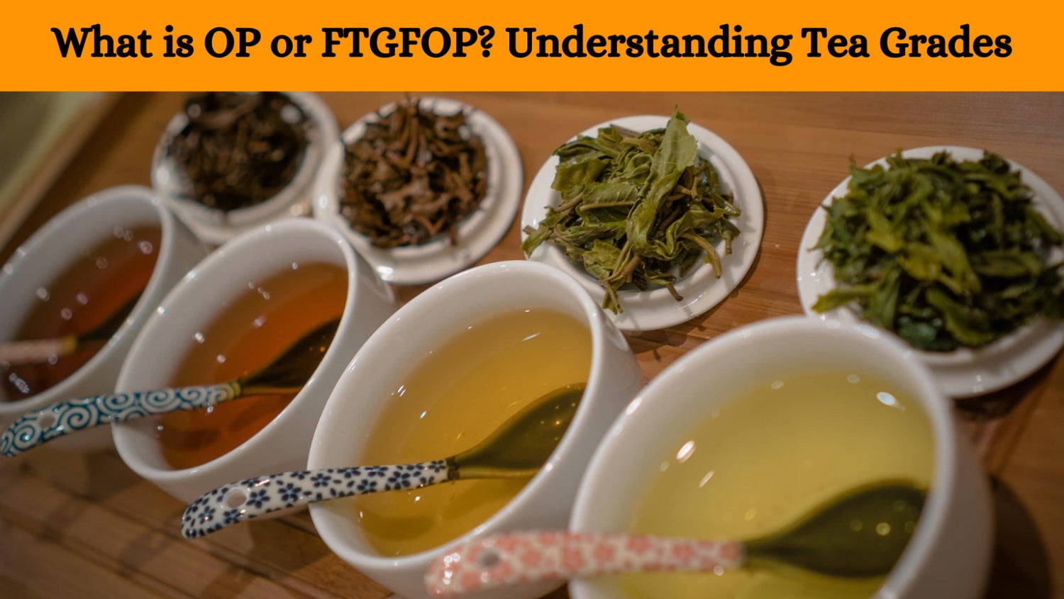 What is OP or FTGFOP? Understanding Tea Grades