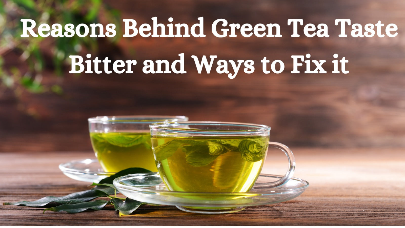 Reasons Behind Green Tea Taste Bitter and Ways to Fix it
