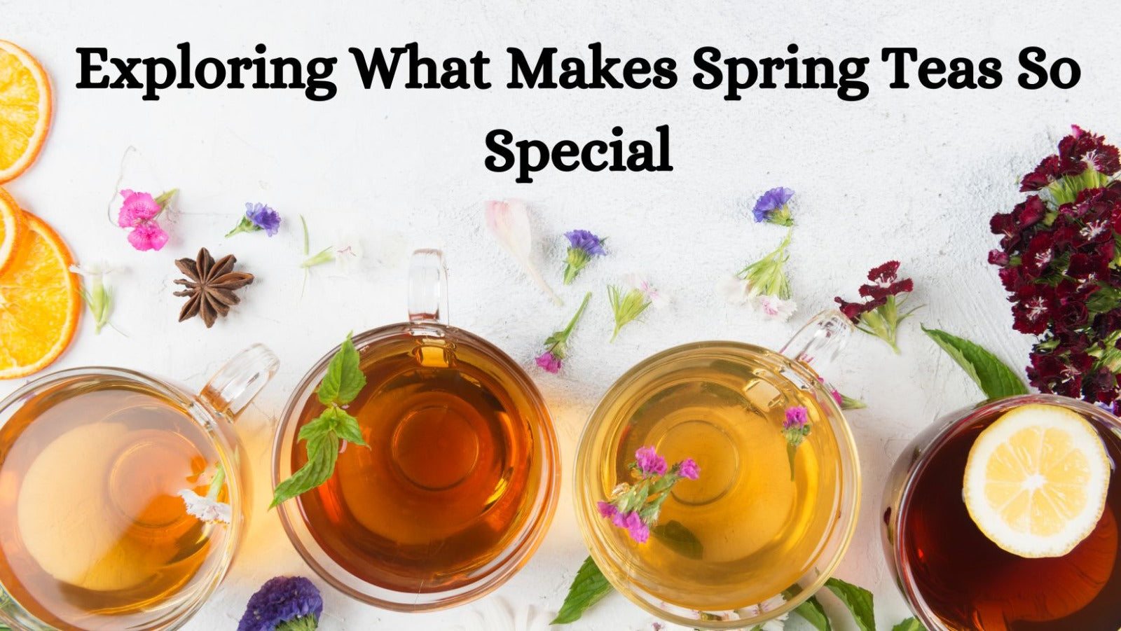 Exploring What Makes Spring Teas So Special