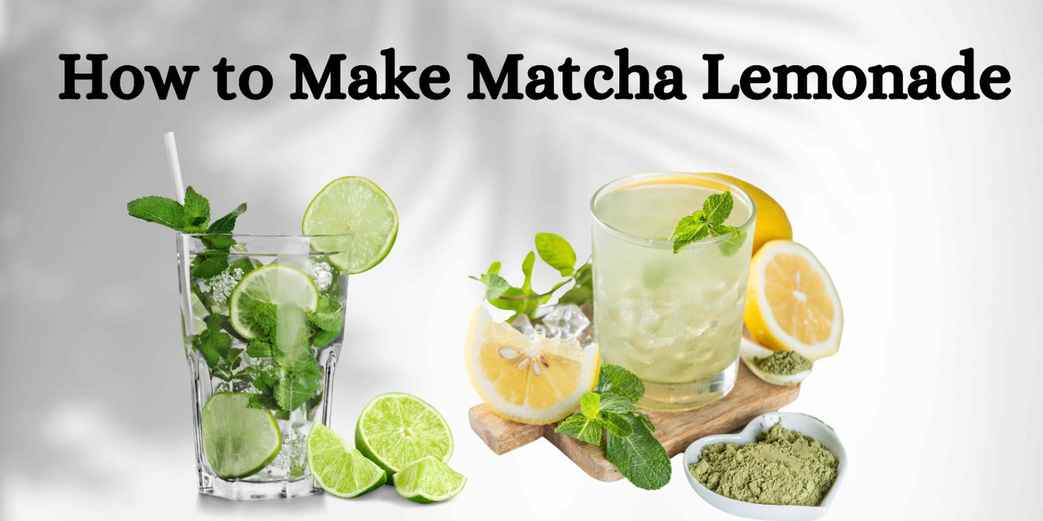 How to Make Matcha Lemonade
