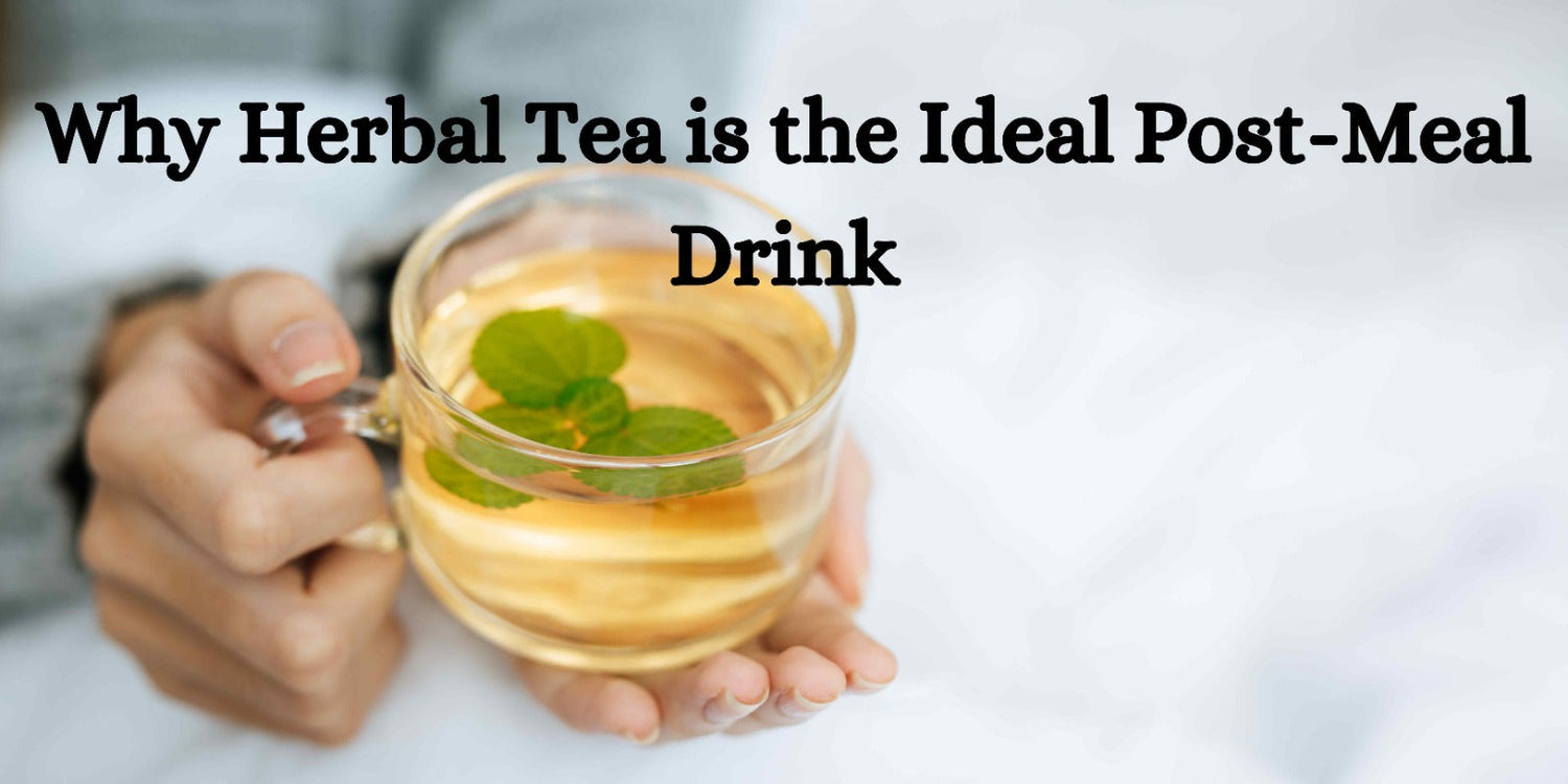 Why Herbal Tea is the Ideal Post-Meal Drink