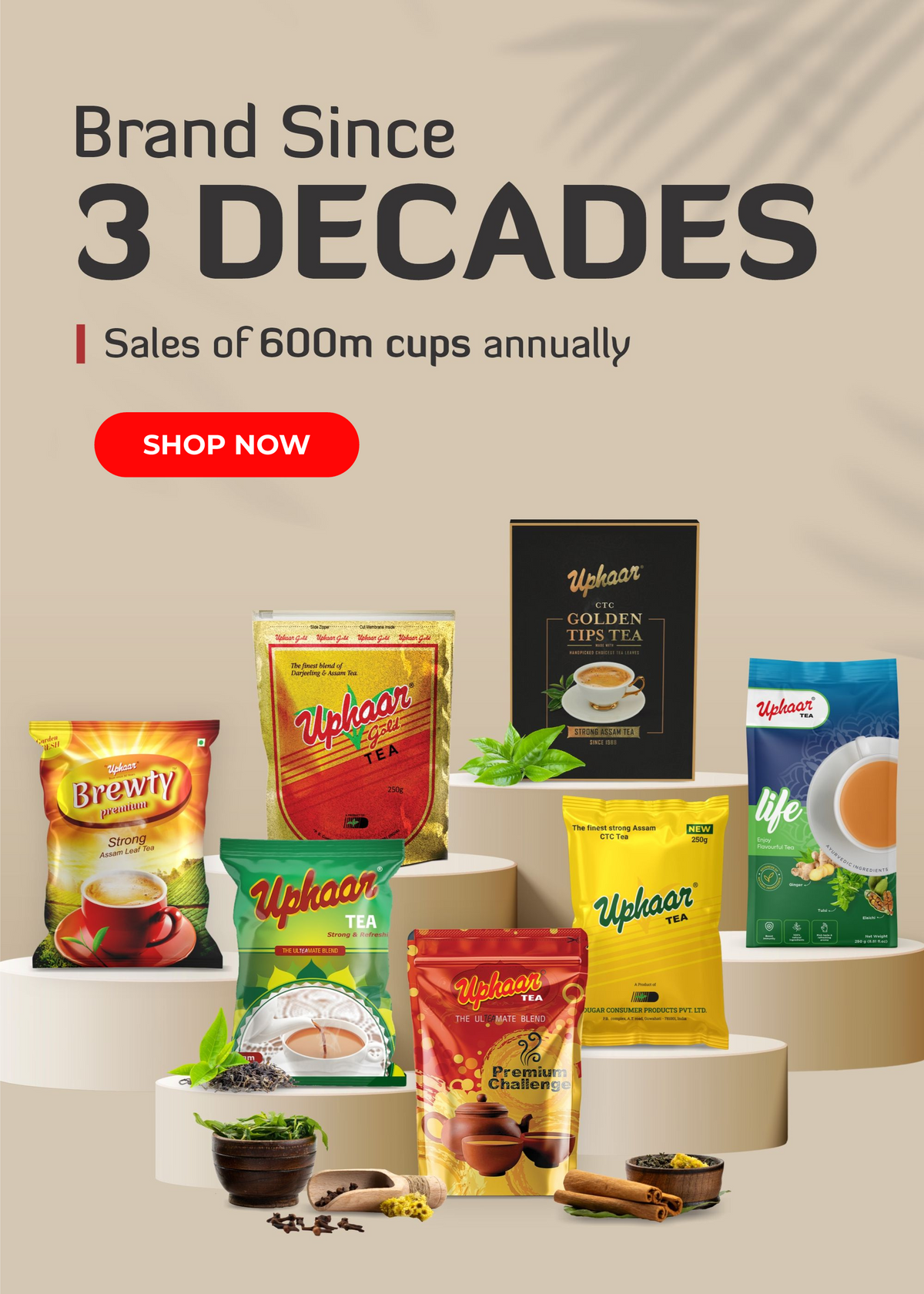 Buy Best Assam Tea Online - Uphaar Tea