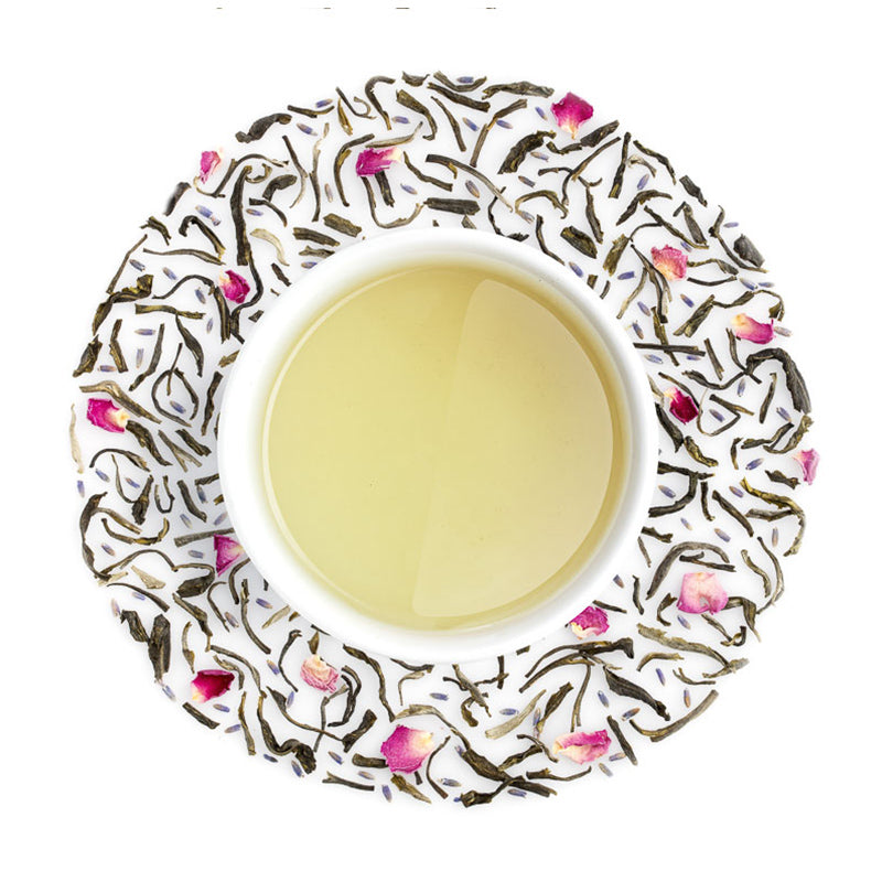 Rose and Lavender Green Tea